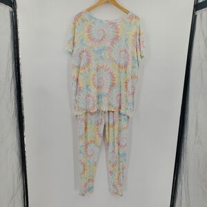 ♡ Koolaburra by Uggs Tie Dye Short Sleeve Pajama Set Size 1X